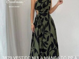 3879 VESTIDO NULA MANGA DO PP AO G5