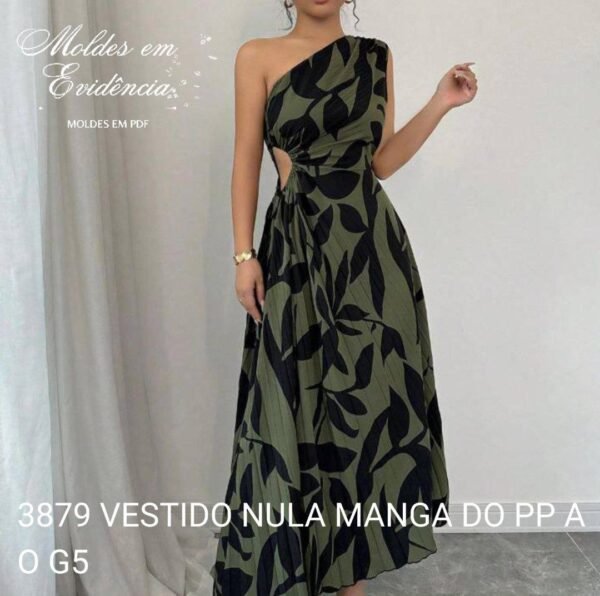 3879 VESTIDO NULA MANGA DO PP AO G5
